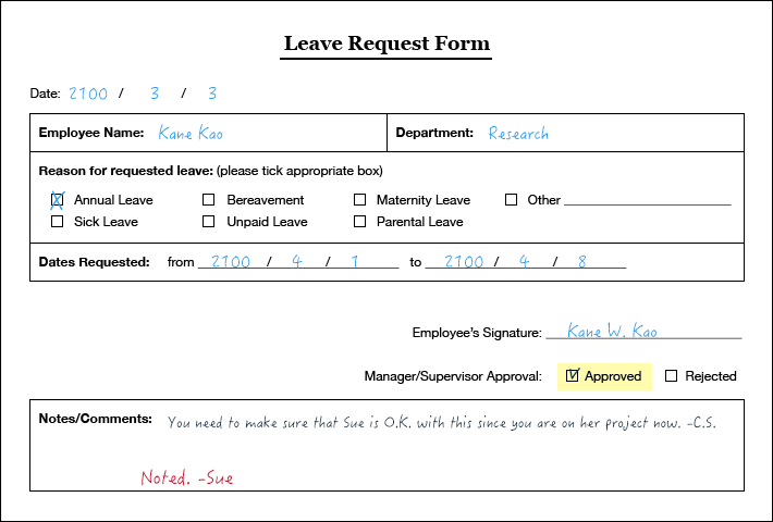 LeaveRequestExample