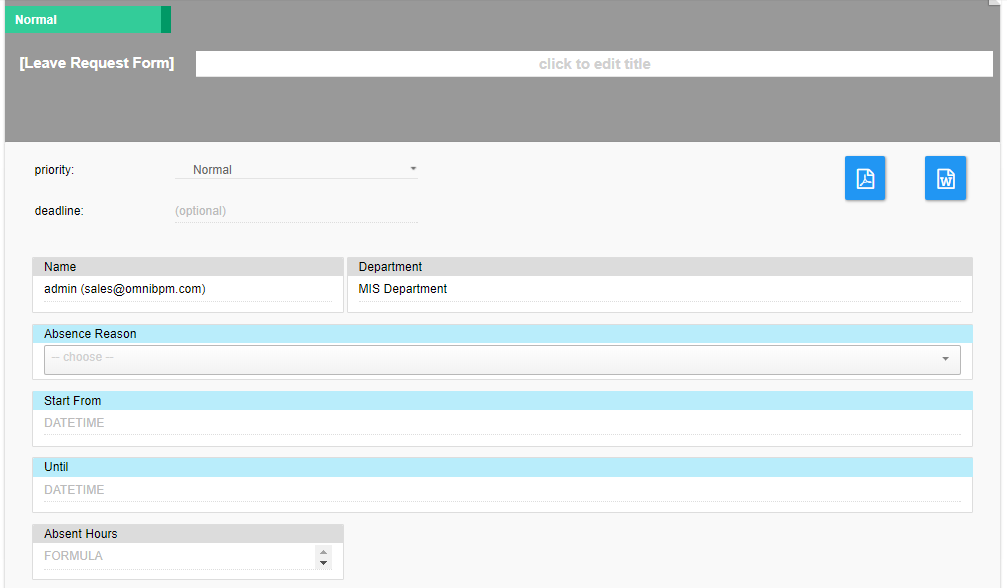 Document Status
