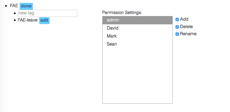 Tagtype Permission Dialog